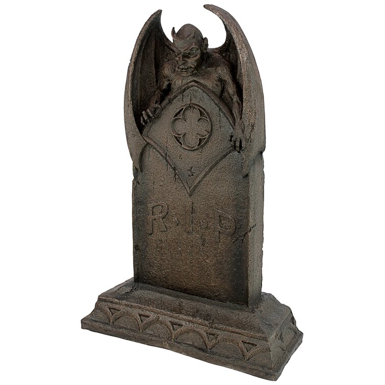 Design Toscano The Vampire Demon Tombstone Statue & Reviews